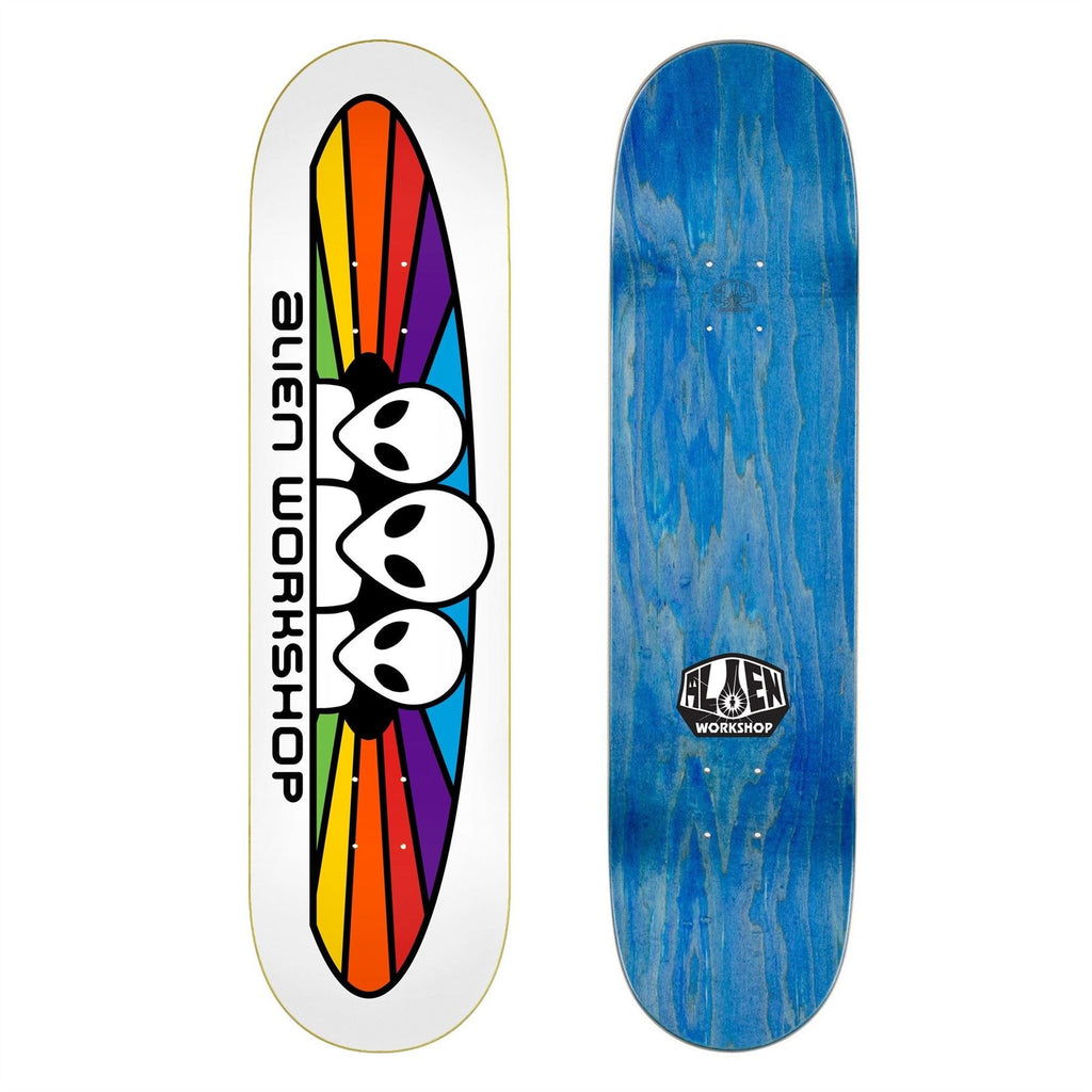 Alien Workshop Spectrum Skateboard Deck White 7.75