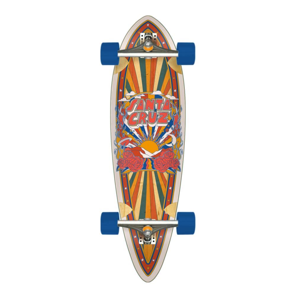 Santa Cruzer Foxy Sun Complete Skateboard - 9.2"