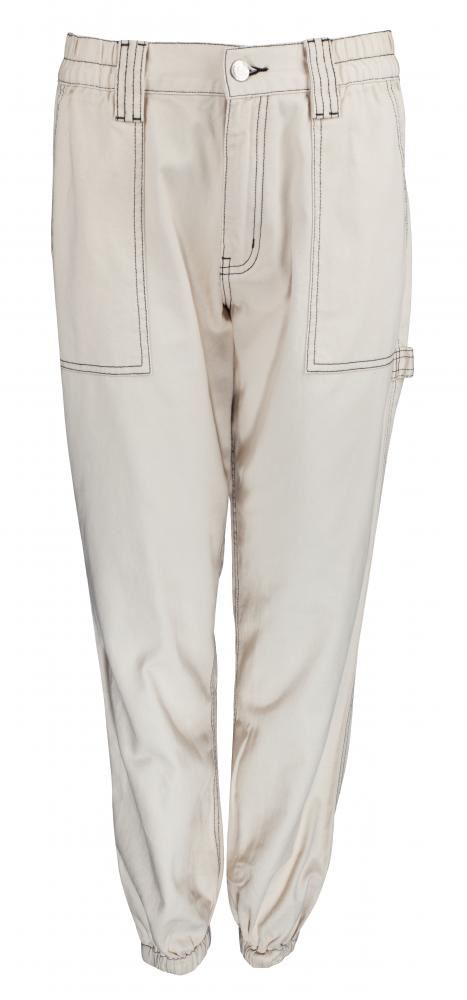 Santa Cruz Womens Pant Trip Cargo Worker Pant - Ecru