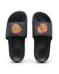 Santa Cruz Youth Sandals Youth Classic Dot Slides - Black