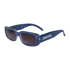 Santa Cruz Womens Sunglasses Strip Wired Clear Midnight Blue - O/S