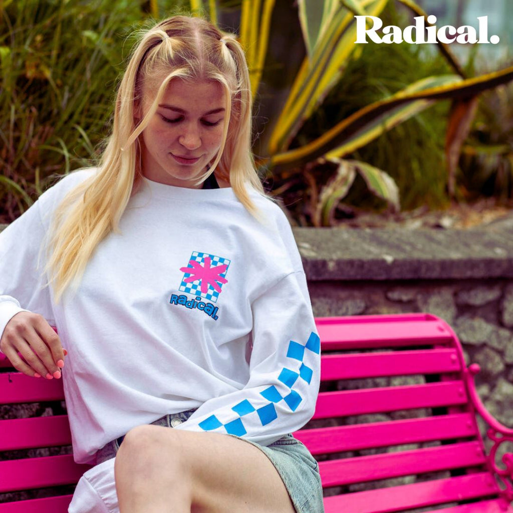 Radical. So Rad unisex Long Sleeve T-shirt - White