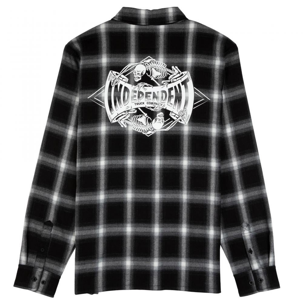 Independent Longsleeve Shirt Legacy - Black / Grey