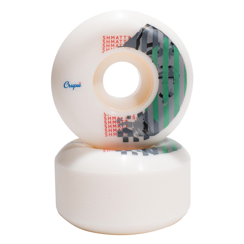 Crupie Green Shmatty Chaffin skateboard wheels