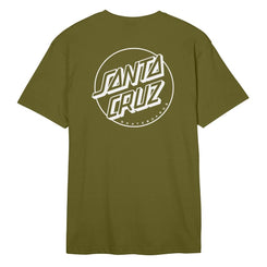 Santa Cruz T-Shirt Opus Dot Stripe - Sea Kelp