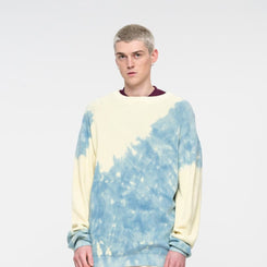 Santa Cruz Crew Day Glow Knit Crew - Cloud Dye