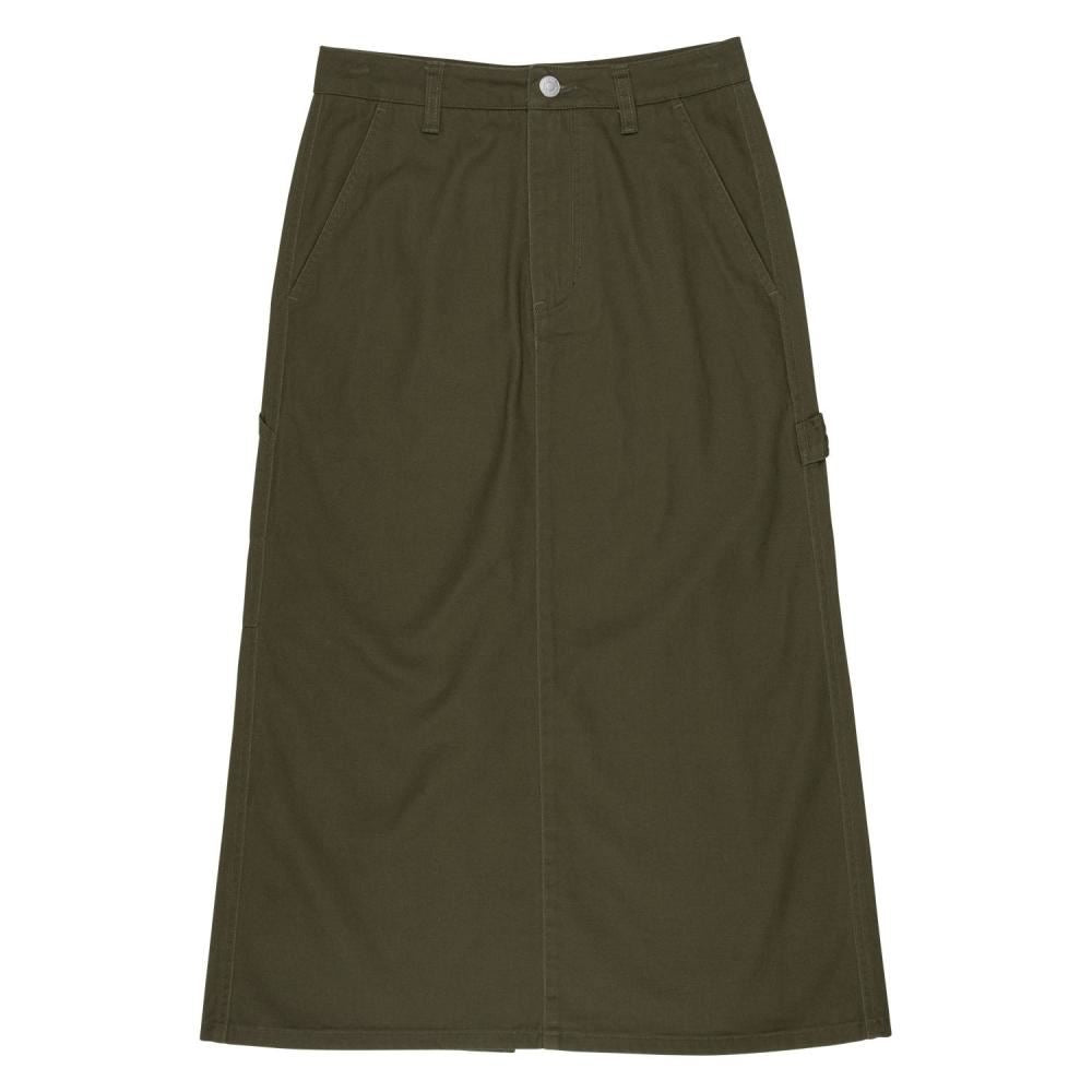 Santa Cruz Womens Skirt Classic Carpenter Skirt - Khaki