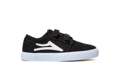 Lakai Griffin Kids Canvas Skate Shoes - Black