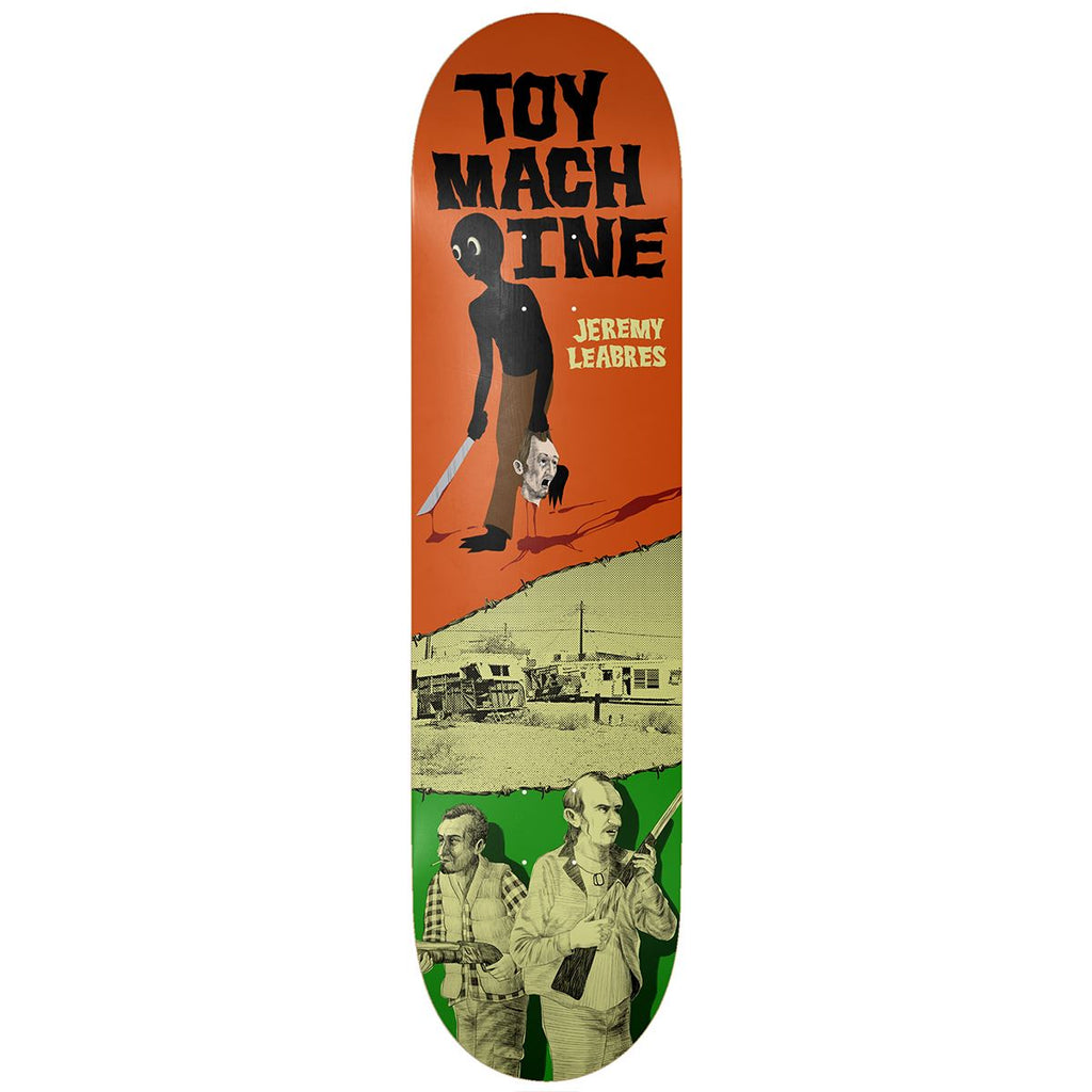 Toy Machine Leabres Horror Show Skateboard Deck - 8.25"