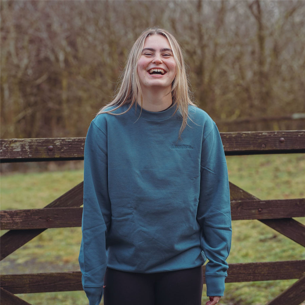 Dewerstone Vala Organic Cotton Sweatshirt - Teal