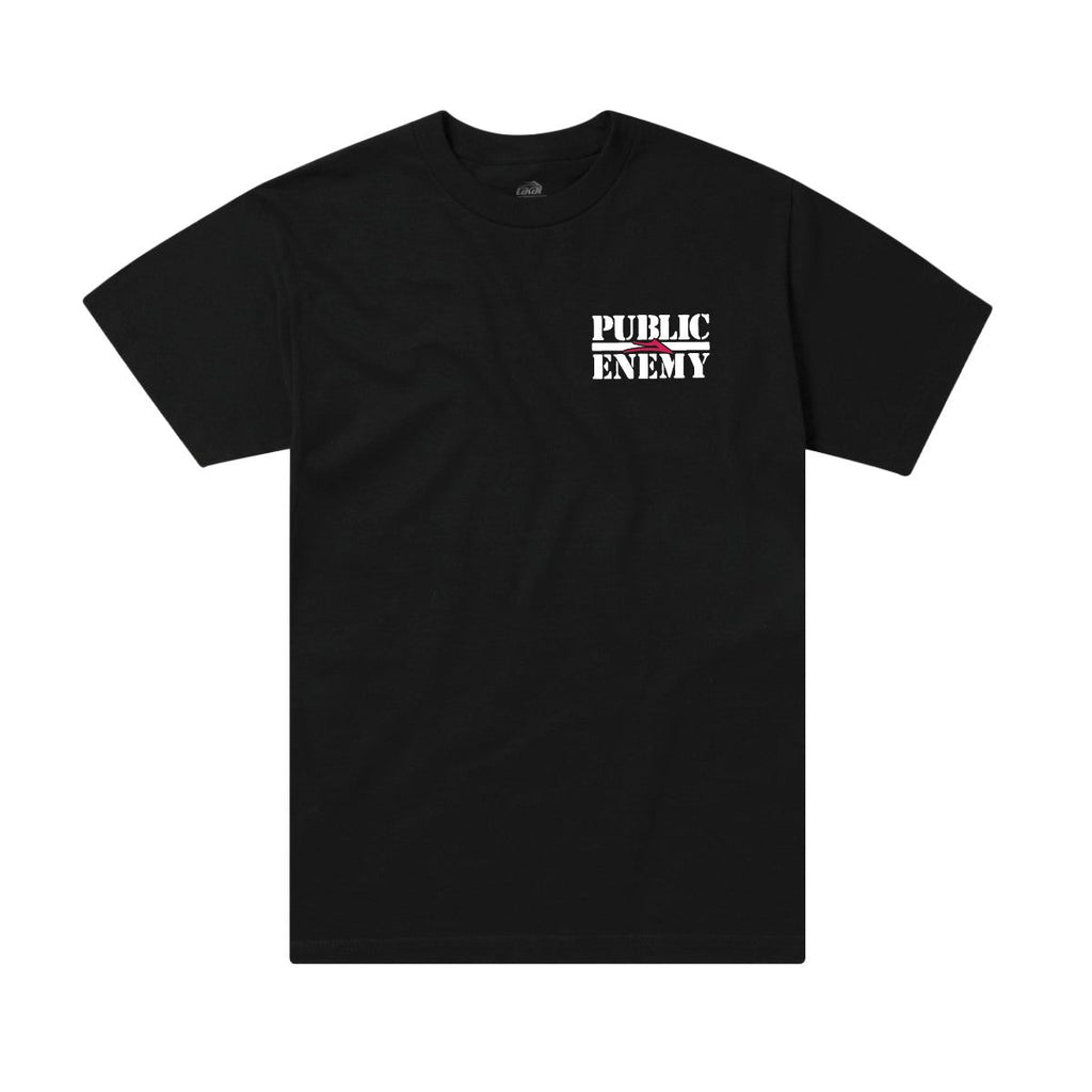Lakai x Public Enemy Sniper Logo Tee Black