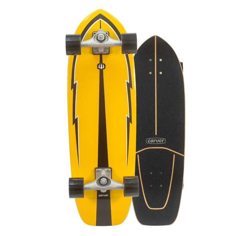 Carver Thunder - CX Surfskate Cruiser Skateboard - 9.625" x 30.75"