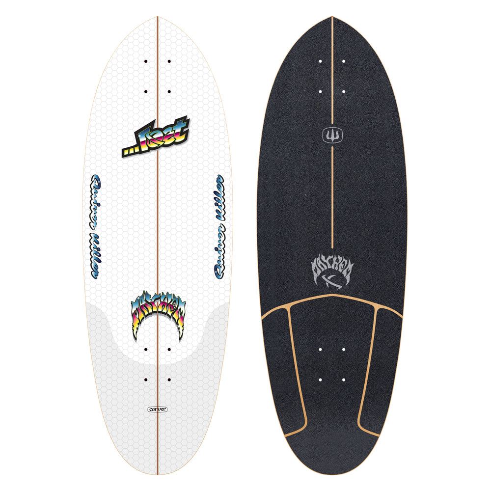Carver ...Lost Quiver Killer *New* - Surfskate Cruiser Skateboard Deck - 10.5" x 32.0"