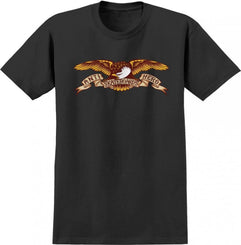 Anti Hero T-Shirt Eagle - Black - Skatewarehouse.co.uk