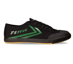 Feiyue Footwear Fe Lo 1920 Martial Arts/Gym/Lifing Shoes - Black / Green - Skatewarehouse.co.uk