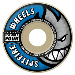 Spitfire Formula Four Skateboard Wheels Radial 99 DU - Natural