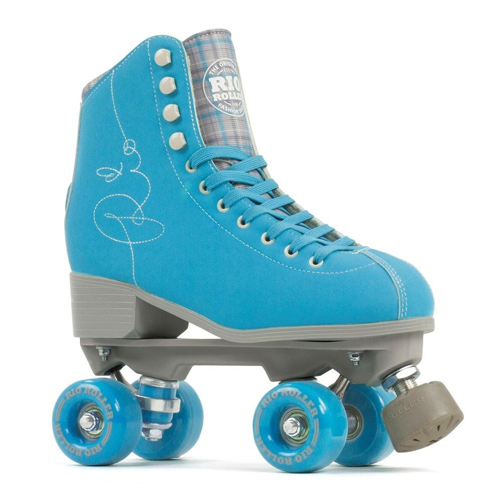 Patins Quad Rio Roller Signature - Bleu