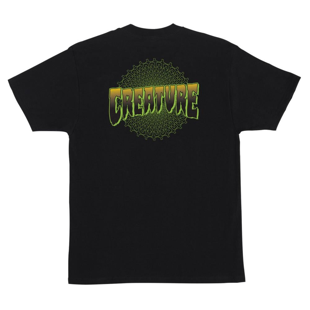 Creature T-shirt Vortex - Black