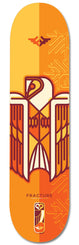 Fracture x Jono Wood Yellow Skateboard Deck - 7.75" - Skatewarehouse.co.uk