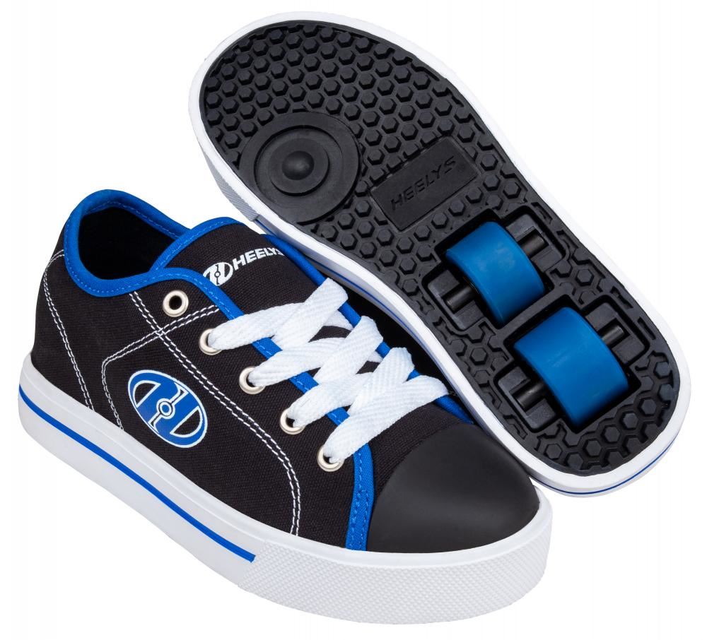 Heelys X2 Classic X2  - Black / White / Blue - Skatewarehouse.co.uk