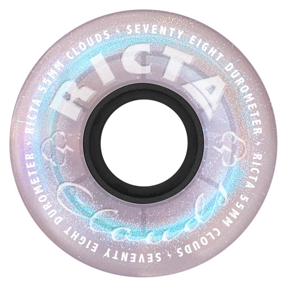 Ricta Skateboard Wheels Iridescent Clouds 78a - Pink