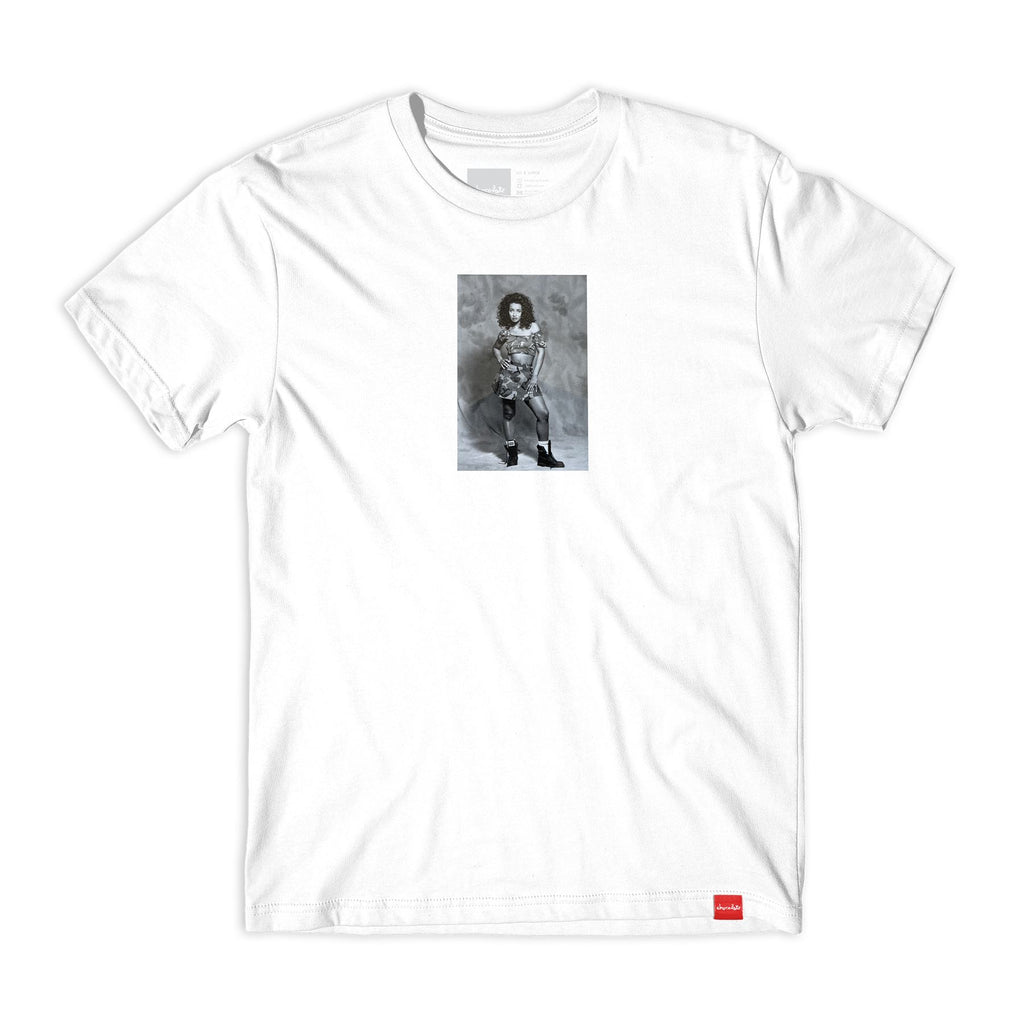 Chocolate Disco Toni Tee White