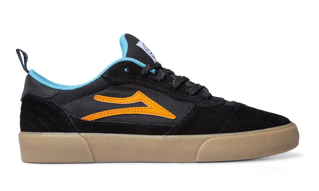 Lakai x Poler Cambridge Skate Shoes - Black/Multi