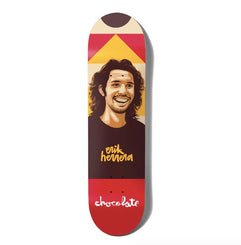 Chocolate Hecox Portrait Erik Herrera Skateboard Deck - 8.25"