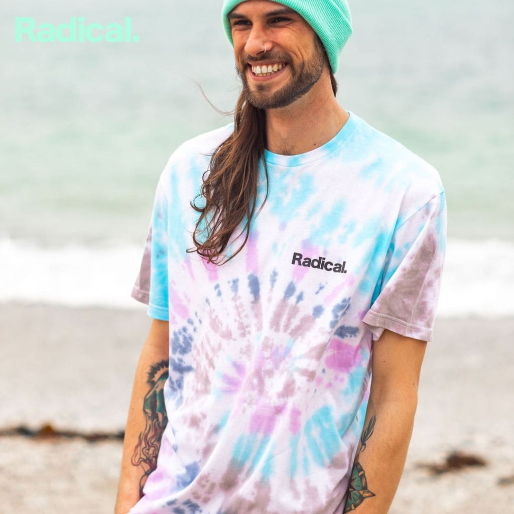 Radical. Colour Spill T-shirt, Unisex - Tie-Dye