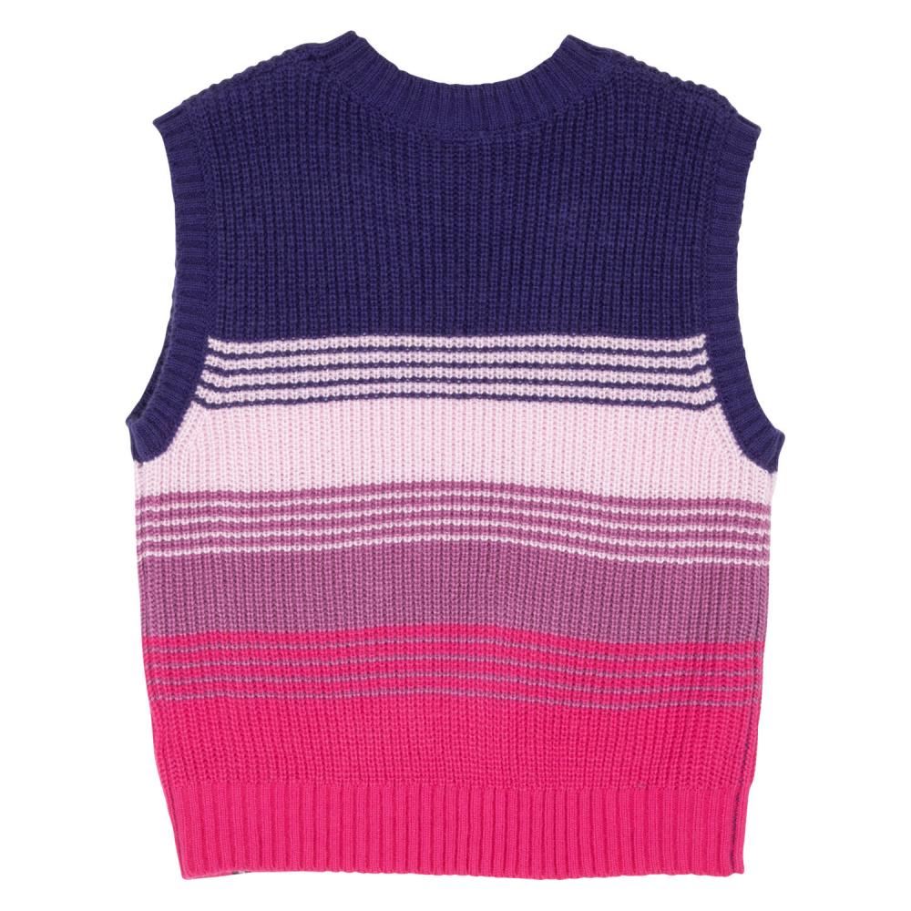 Santa Cruz Womens Knit Vest Afterglow Knit Vest - Purple / Pink Fade