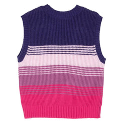 Santa Cruz Womens Knit Vest Afterglow Knit Vest - Purple / Pink Fade