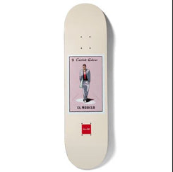 Chocolate Skateboard Loteria Card El Modelo Carl Aikens Skateboard Deck - 8.125"