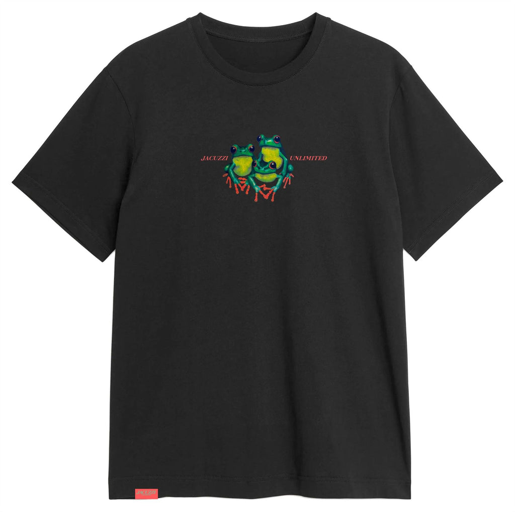 Jacuzzi Unlimited Frogs S/S Premium Tee Black