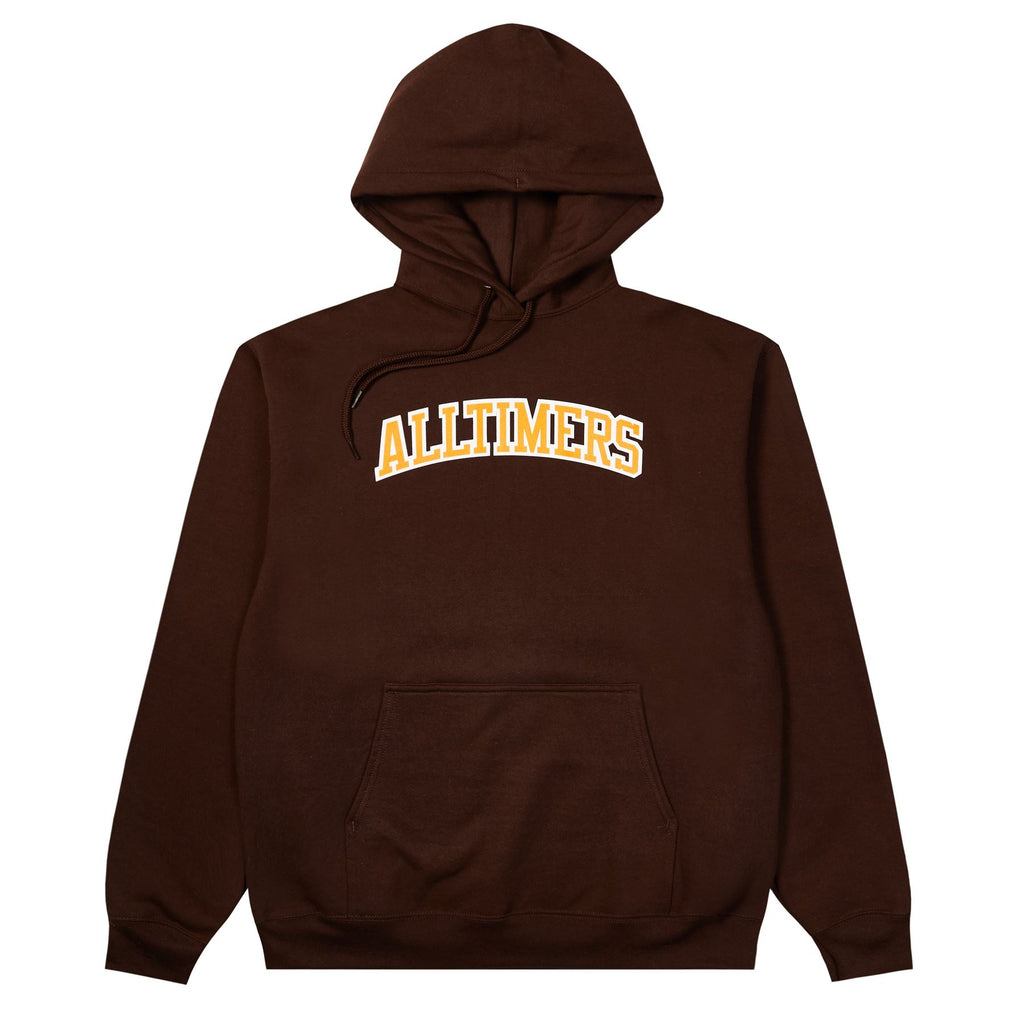 Alltimers City College Hoodie Brown