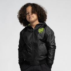 Santa Cruz Youth Jacket Youth Liquid Dot Jacket - Black