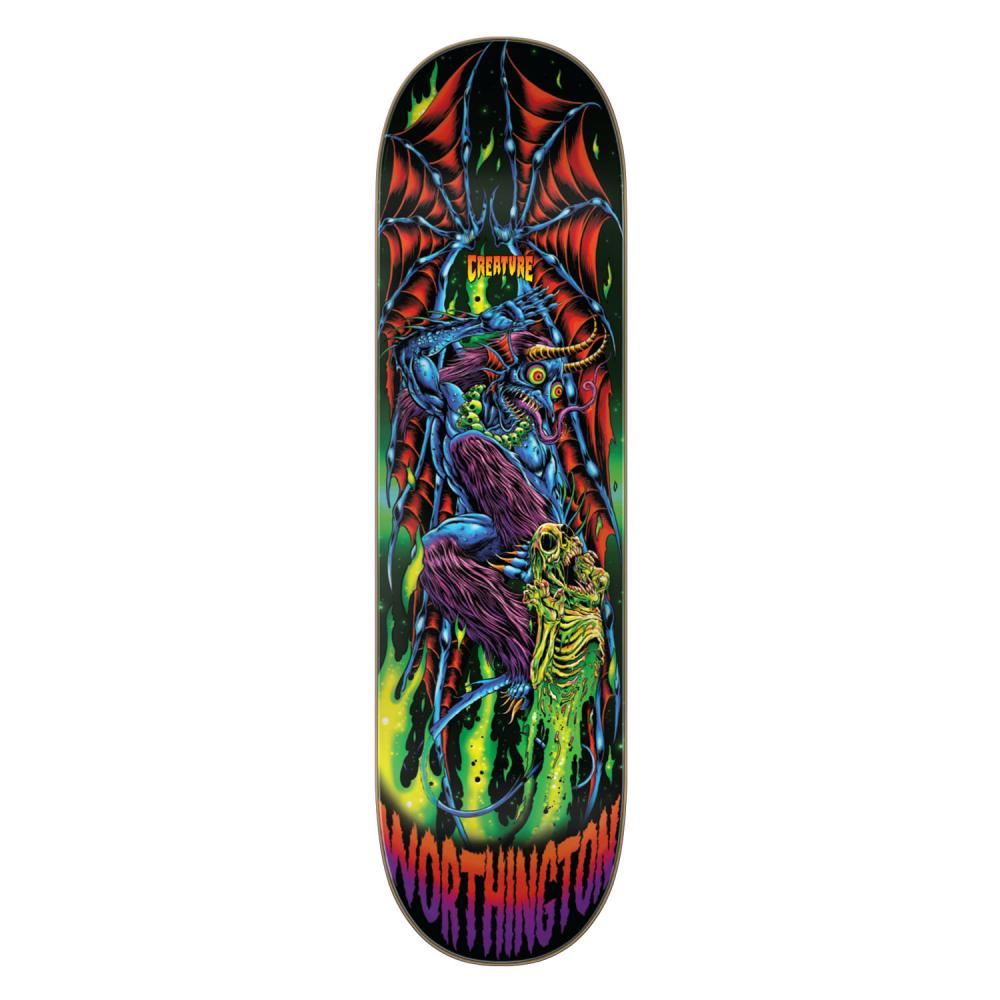 Creature VX Worthington Skullburn Skateboard Deck - 8.6"