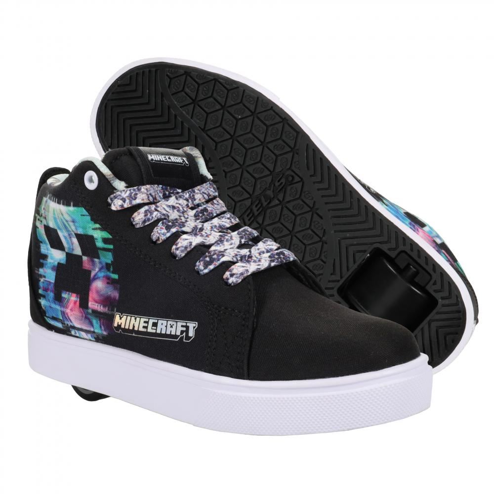 Heelys x Minecraft Racer 20 MID MMC - Black / White