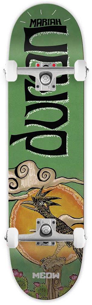 Meow s Mariah Duran Chaparral Green x Venom Custom Complete Skateboard - 8.25"