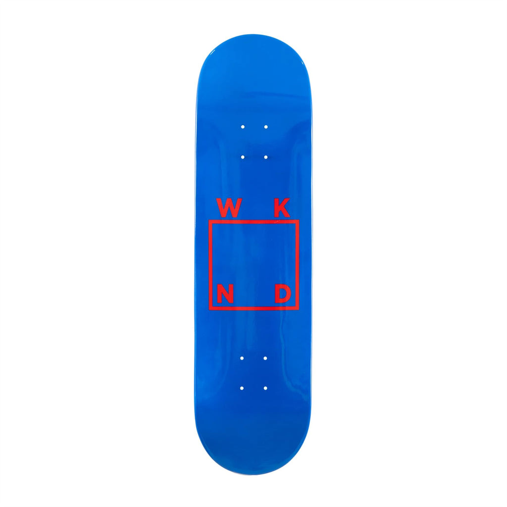 WKND Royal/Red Logo Dip CT Skateboard Deck - 8.25"