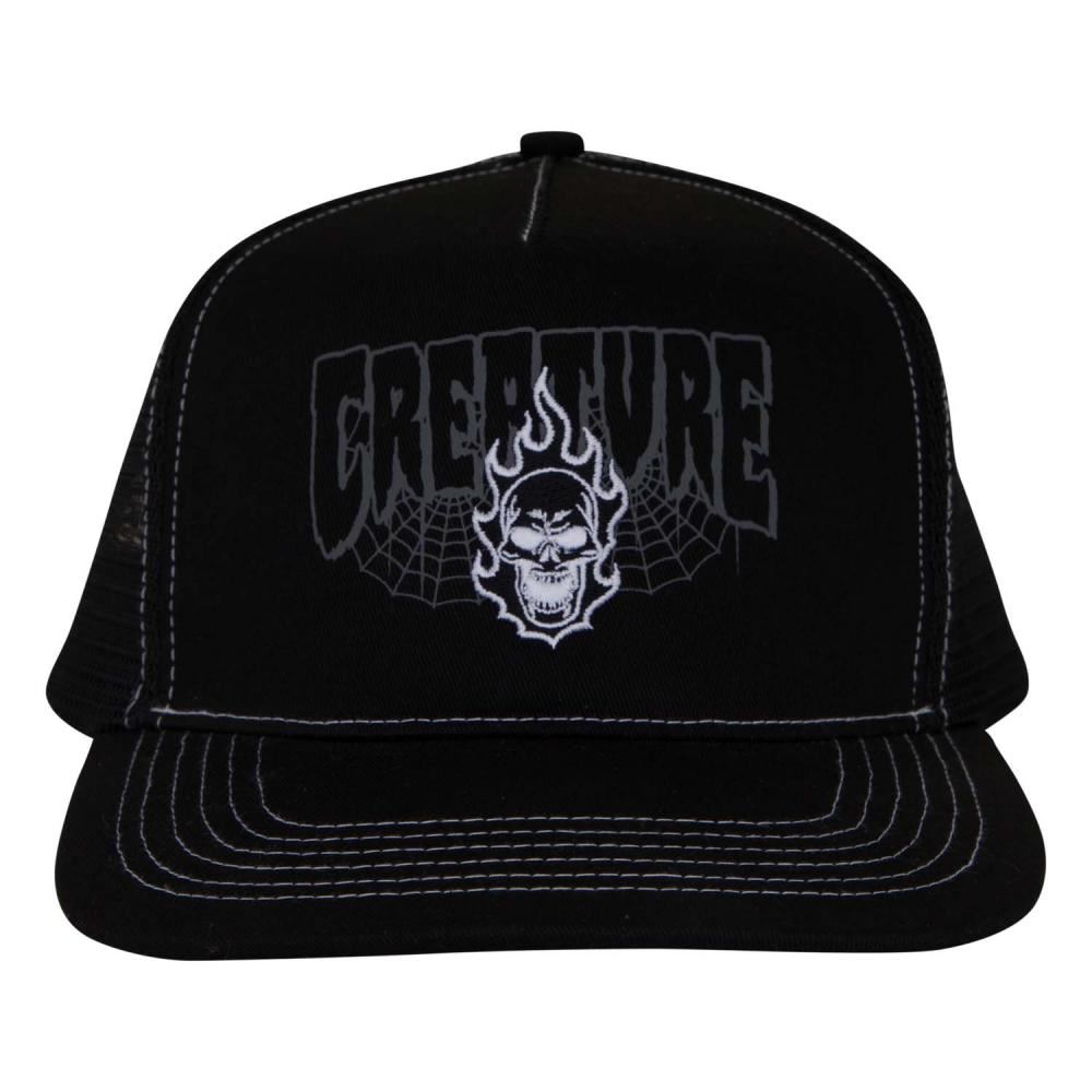 Creature Trucker Cap Bonehead 2 Relic Cap Black - O/S