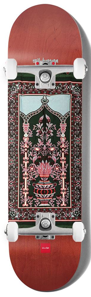 Chocolate Prayer Rug Erik Herrera x Venom Custom Complete Skateboard - 8.0"
