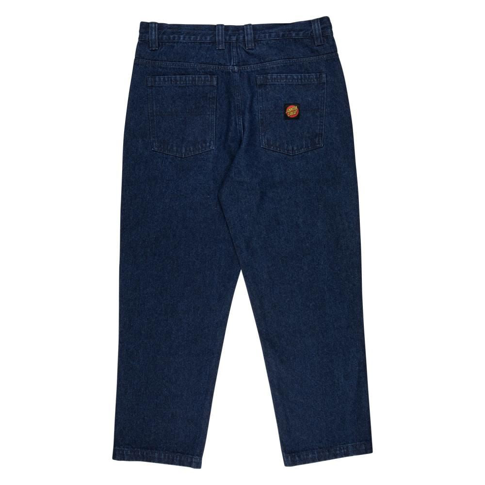 Santa Cruz Pant Factory Jean - Dark Blue - Skatewarehouse.co.uk