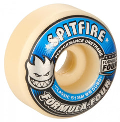 Spitfire Formula Four Skateboard Wheels OG Classic 99 DU - Natural