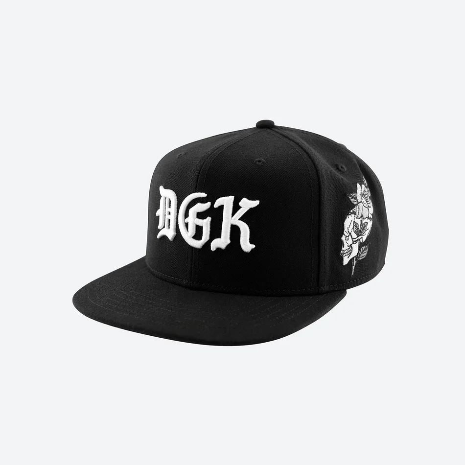 DGK Stay True Snapback Cap Black