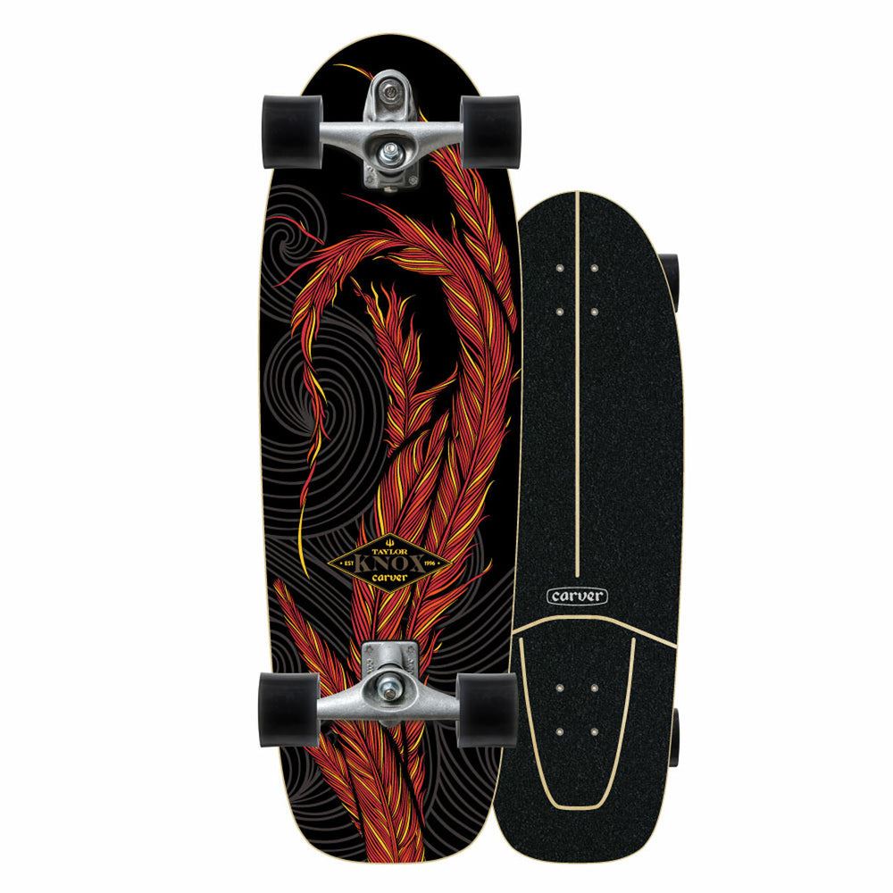 Carver Knox Phoenix - C7 Surfskate Cruiser Skateboard - 9.875" x 31.25"