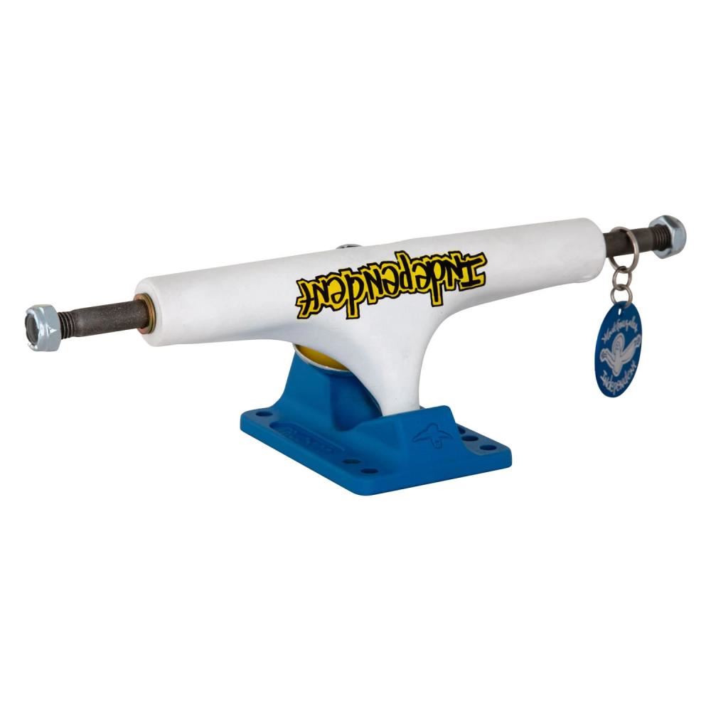 Independent Skateboard Trucks 151 Stage 4 Pro Mark Gonzalez White / Blue - 151