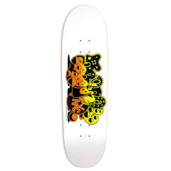 5Boro x SPONE Bubble Orange / Yellow (Shred Shape) x Skateboard Deck - 8.75"