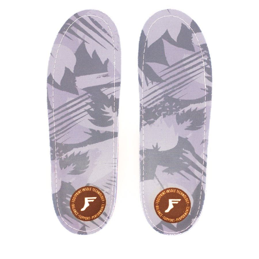 Footprint Gamechanger Insoles Low Profile Light Grey Camo