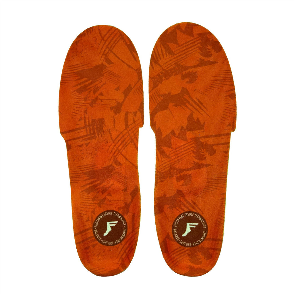 Footprint Kingfoam Orthotic Orange Camo