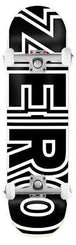 Zero Skateboard Bold Black White x Venom Custom Complete Skateboard - 7.75"